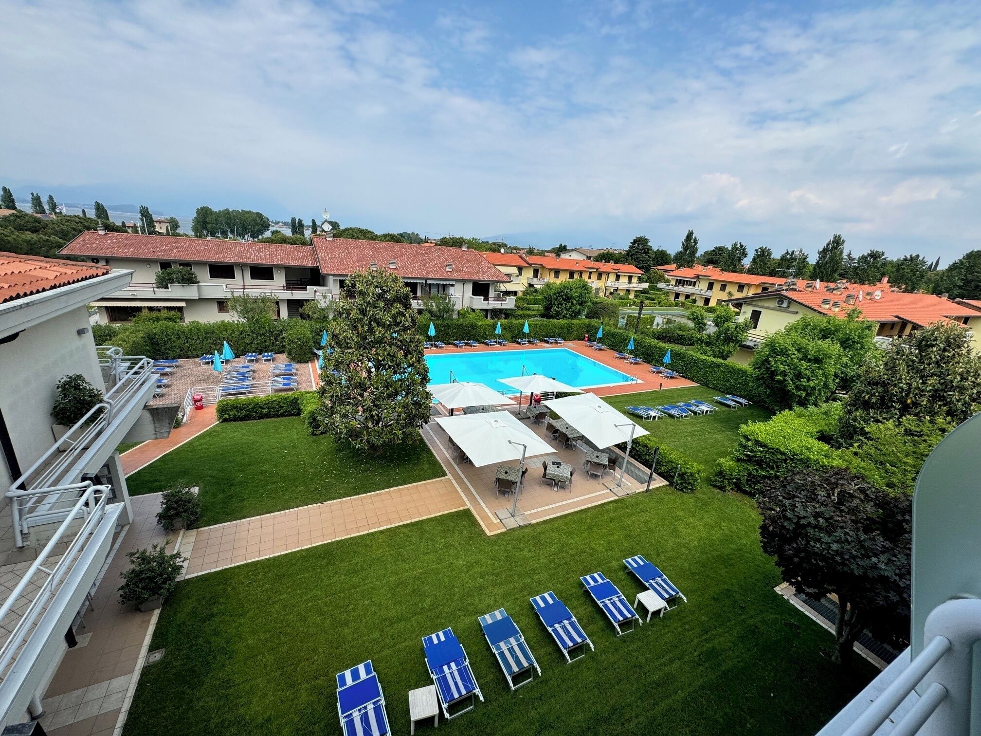 Overnatningsstedets facade