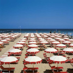 Beach nearby, beach cabanas, sun loungers, beach umbrellas