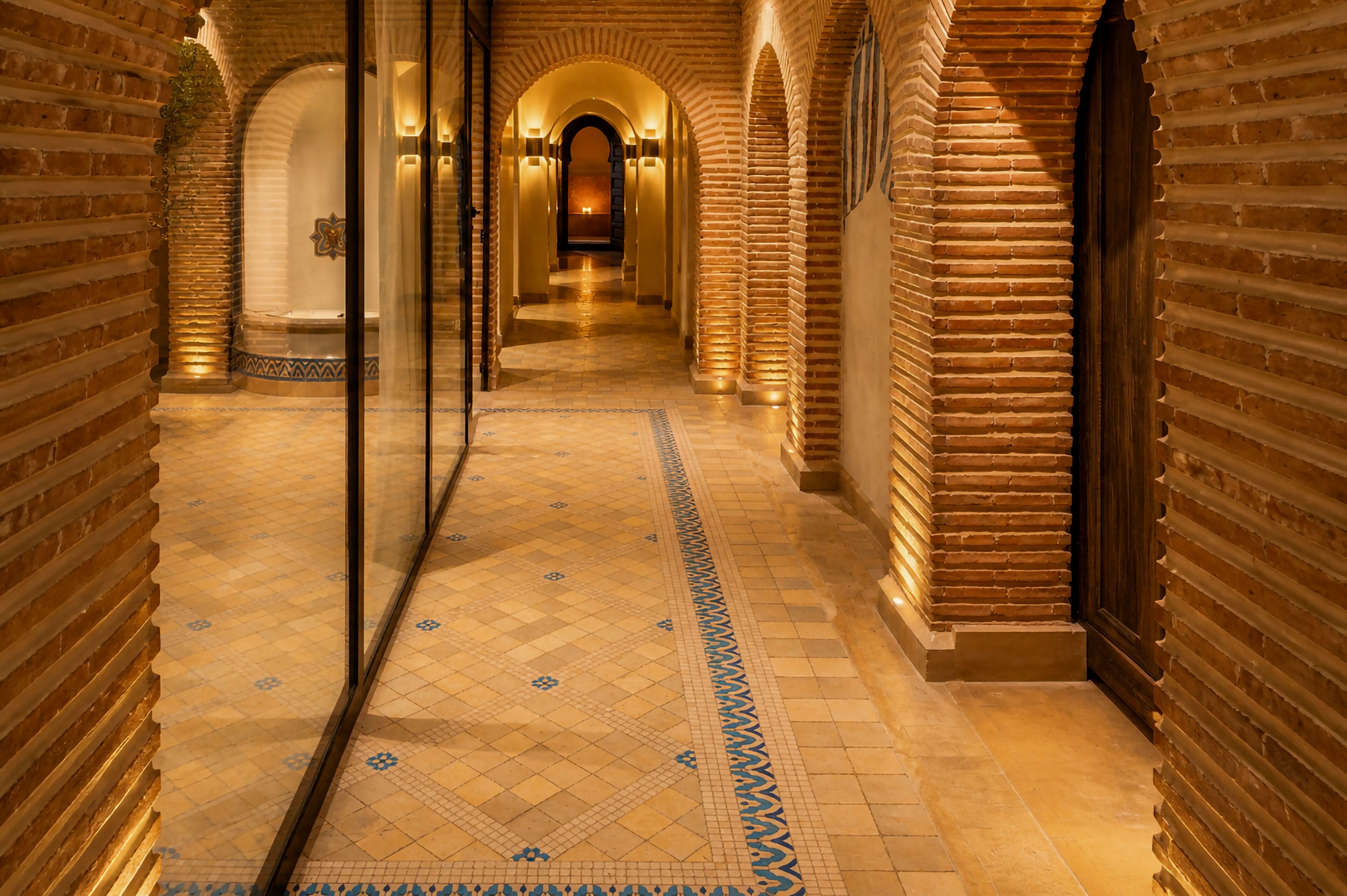 Turkish bath, body treatments, hydrotherapy, aromatherapy, body wraps