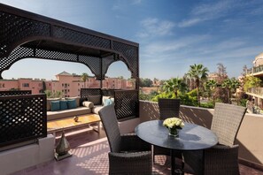 Deluxe room | Terrace/patio - Hivernage Hotel And Spa (Marrakech)