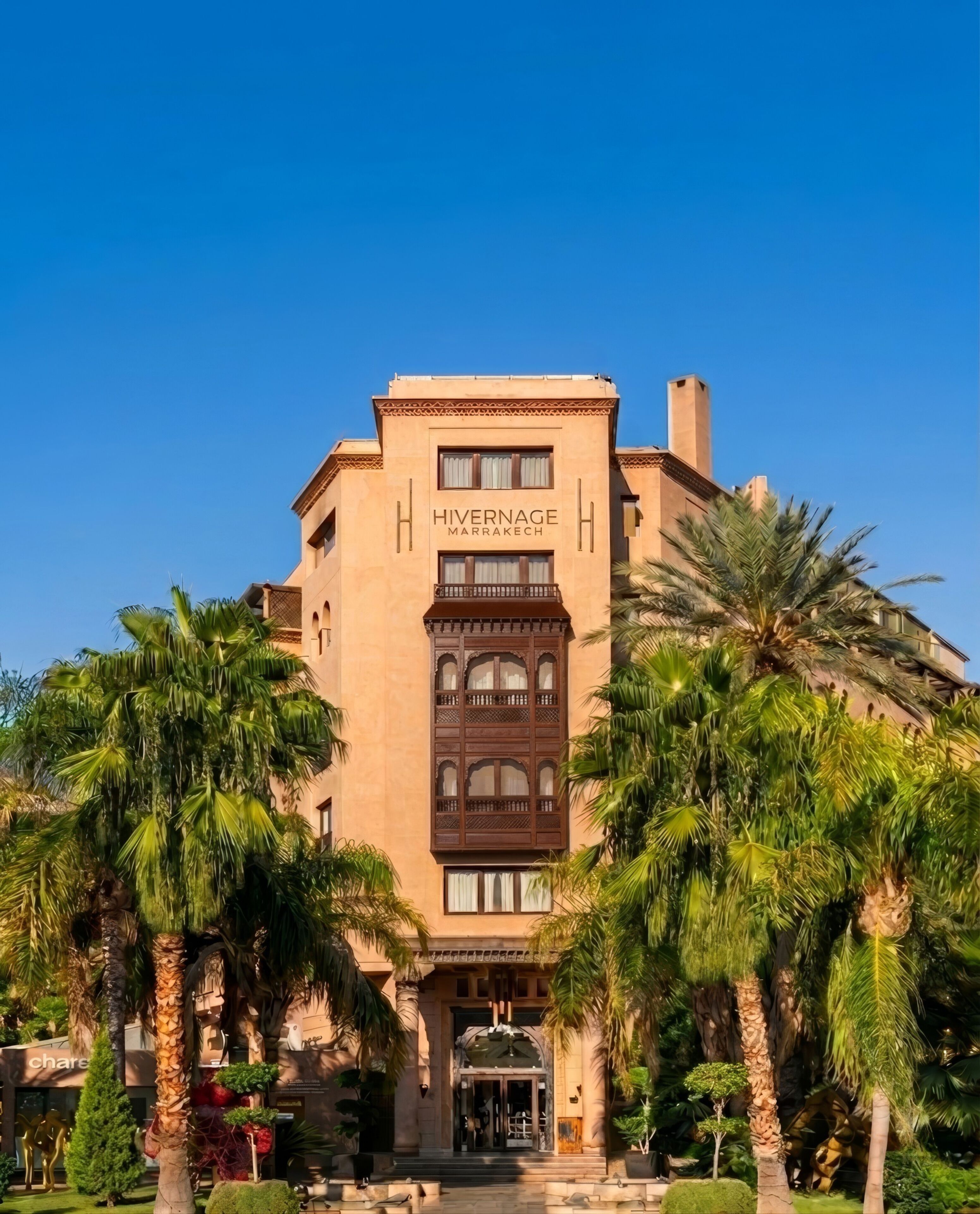 Façade de l’hébergement