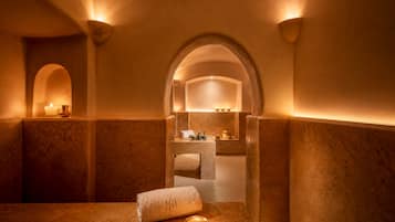 Turkish bath, body treatments, hydrotherapy, aromatherapy, body wraps