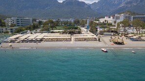 Private beach nearby, sun-loungers, beach umbrellas, beach towels