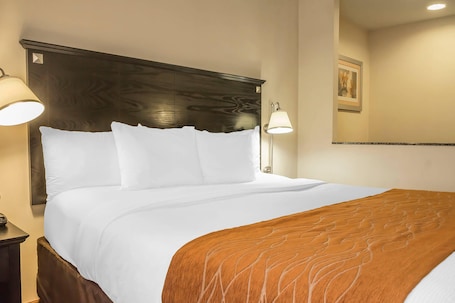 Suite, 1 King Bed with Sofa bed, Non Smoking | Premium bedding, pillowtop beds, desk, laptop workspace