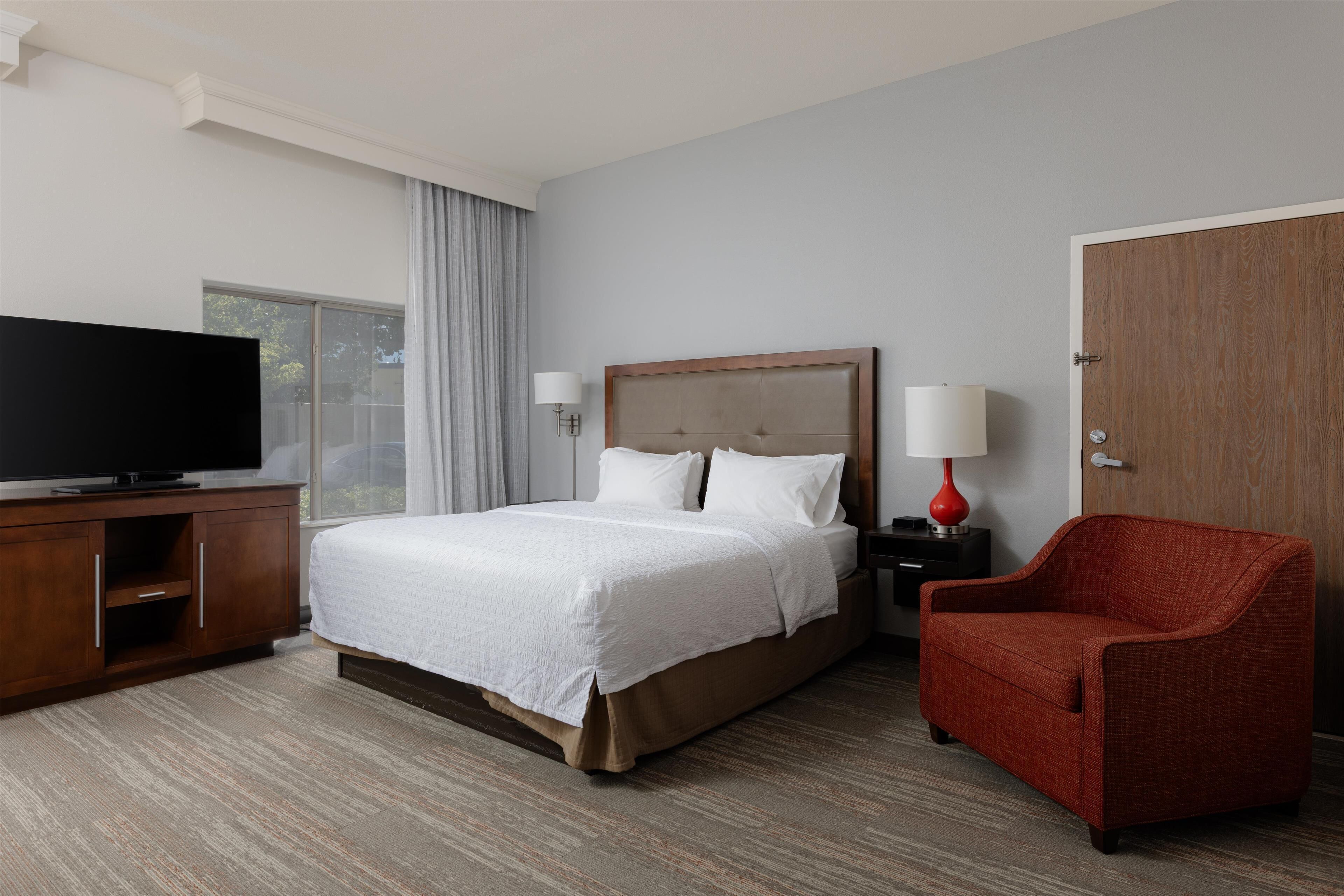 desk, blackout curtains, iron/ironing board, free cots/infant beds