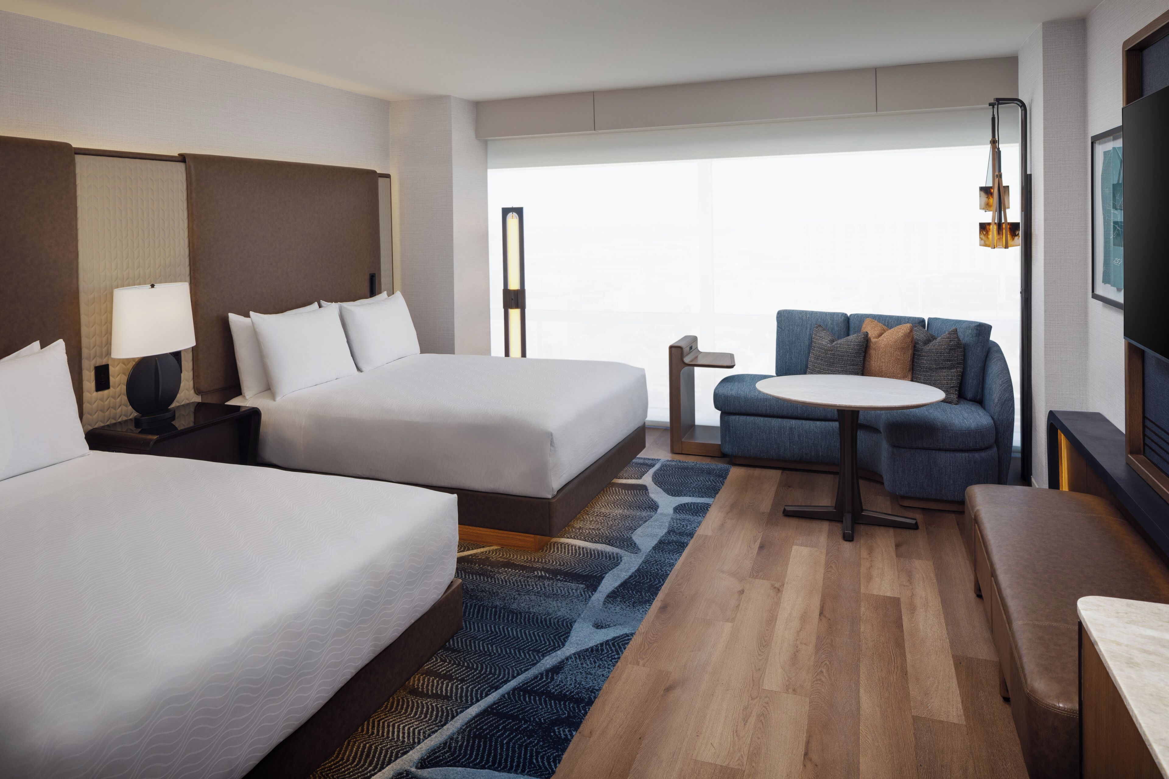 Deluxe Room, 2 Queen Beds | Premium bedding, down duvets, pillow-top beds, minibar