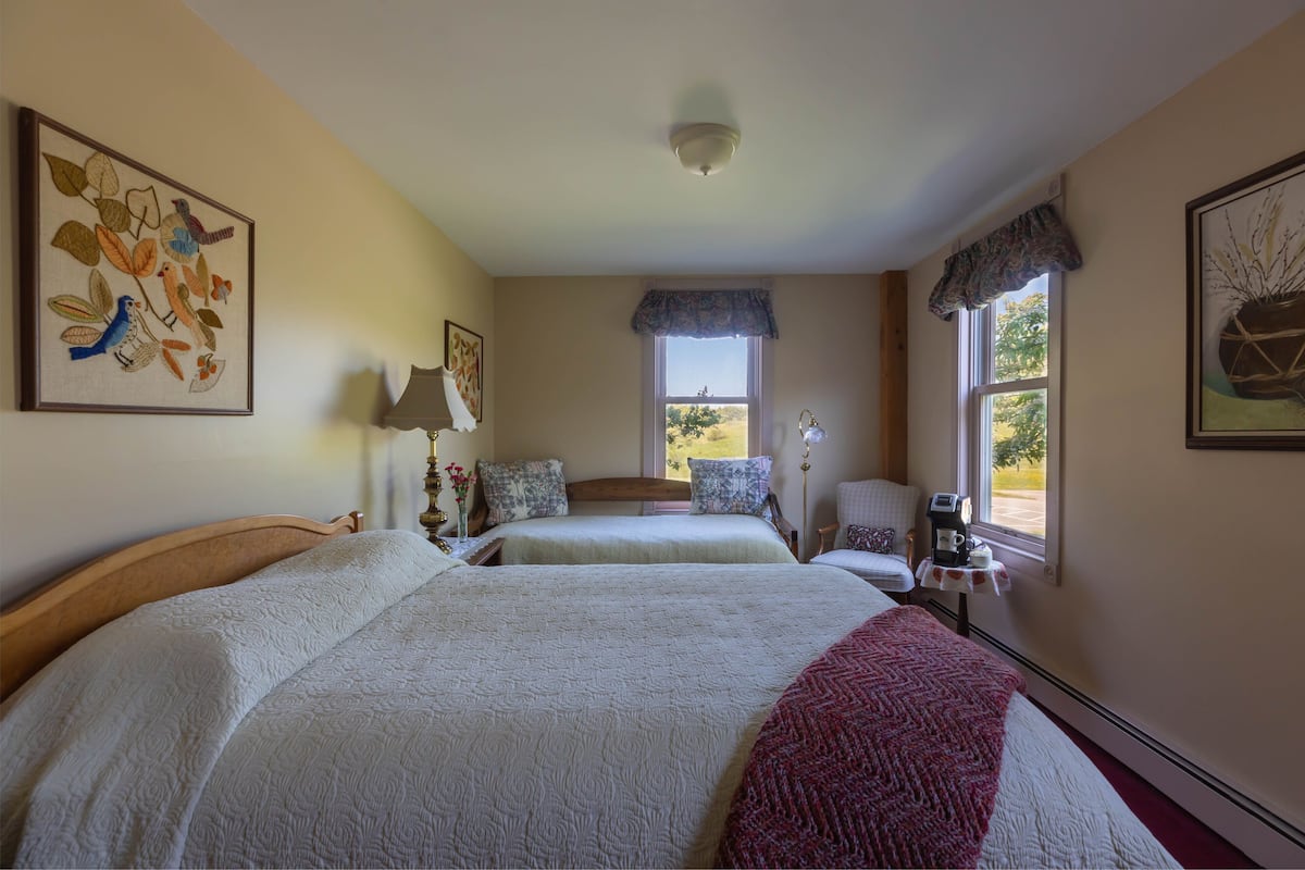Quarto família, várias camas, acessível | 1 quarto, roupas de cama premium, quartos à prova de som