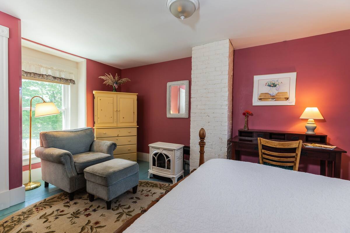 Quarto casal premier, 1 cama de casal, banheira | 1 quarto, roupas de cama premium, quartos à prova de som