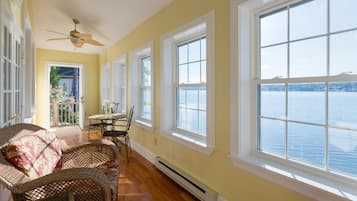 Premium Cottage, 2 Bedrooms, Kitchenette, River View | Living area | Flat-screen TV