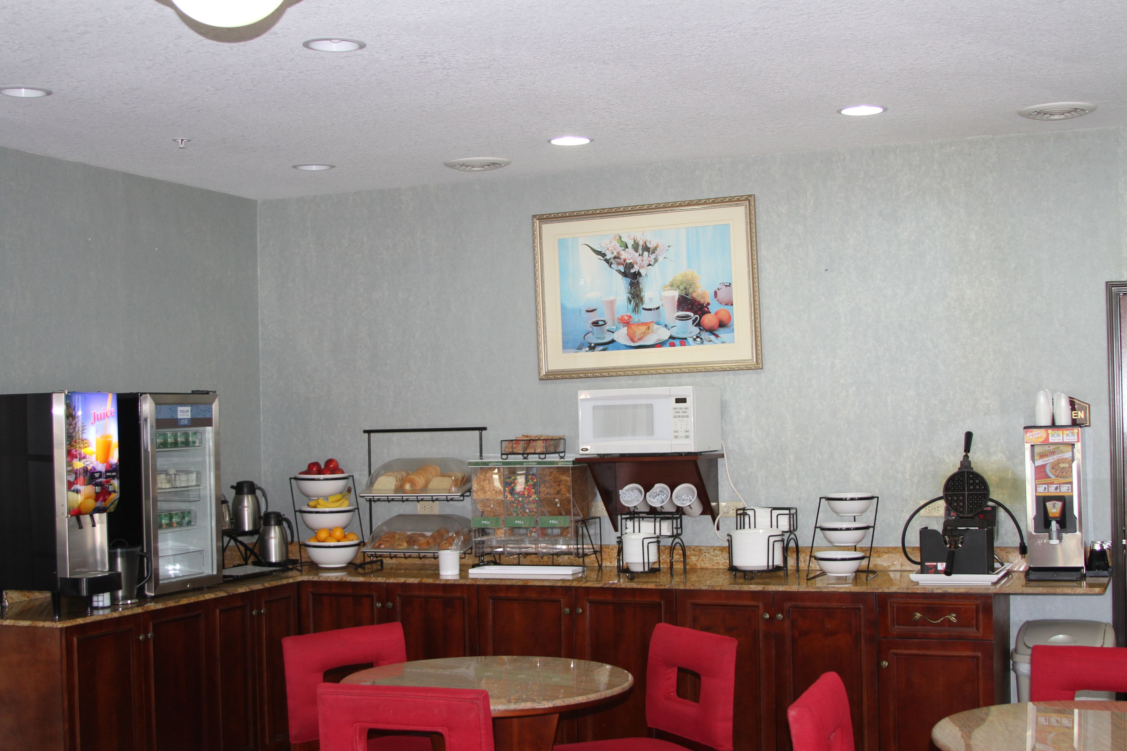 Desayuno continental incluido todos los días 