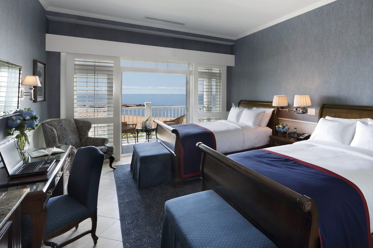 Room, 2 Double Beds, Ocean View