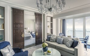 套房, 1 間臥室 (Ambassador) | 埃及棉床單、高級寢具、羽絨被、舒適加層