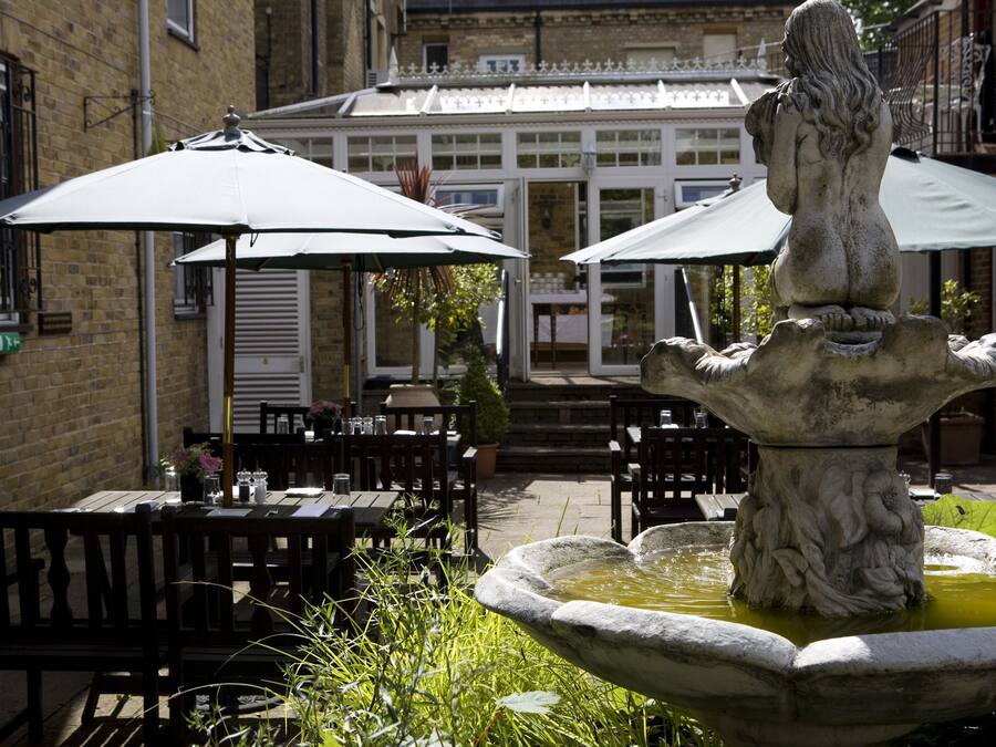 Double Room, 1 Double Bed, Courtyard Area | Terrace/patio