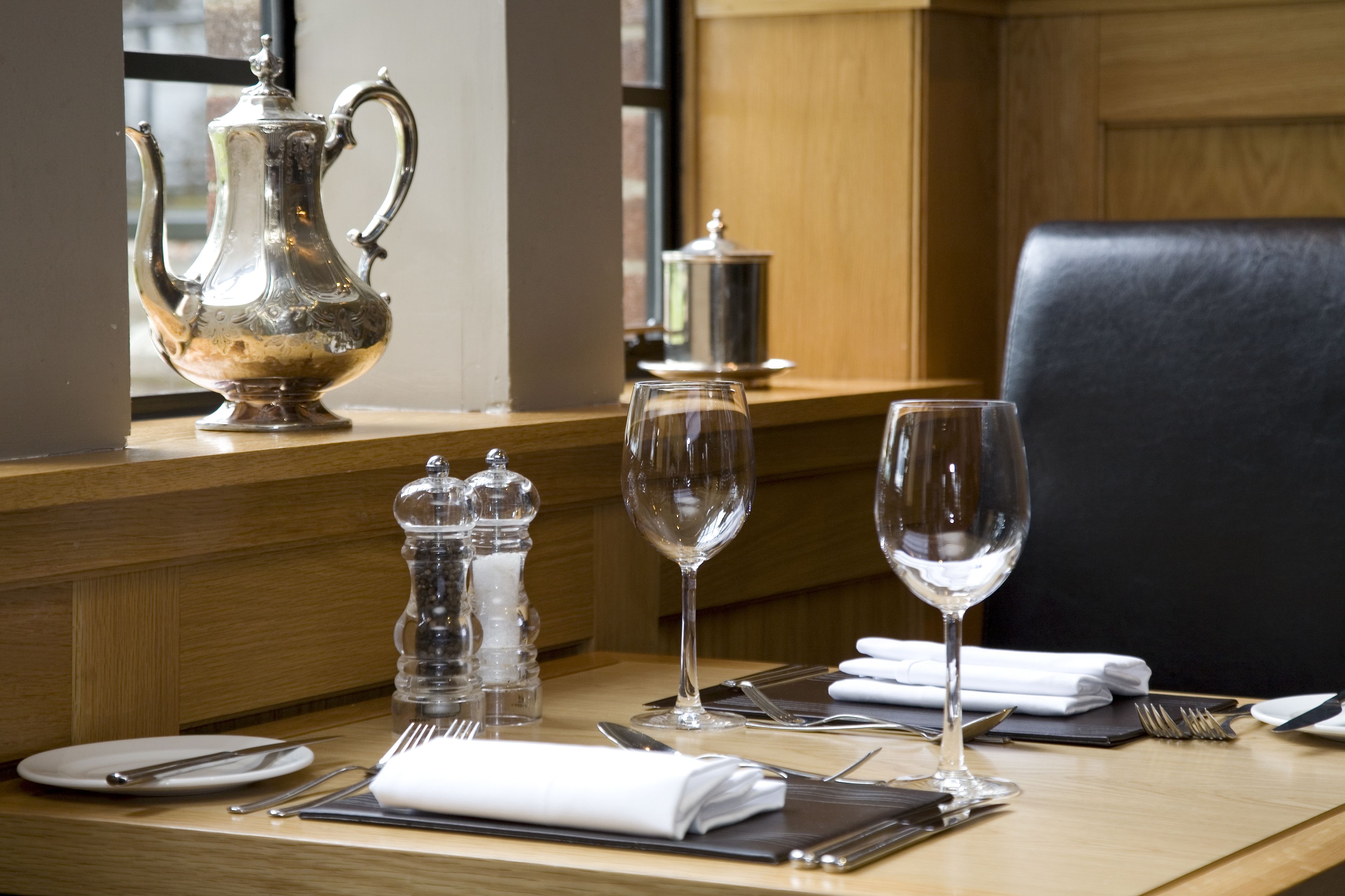 breakfast, lunch, dinner served; modern european cuisine, garden views