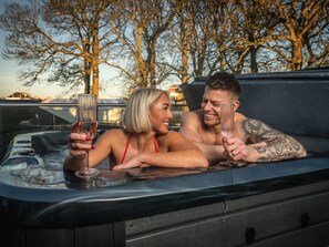 Luxury Suite, 1 King Bed, Hot Tub | Terrace/patio - Western House Hotel (Ayr)