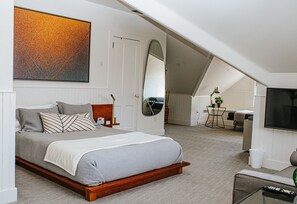 Executive-Dreibettzimmer, Mehrere Betten, mit Bad | Bettwäsche aus ägyptischer Baumwolle, hochwertige Bettwaren