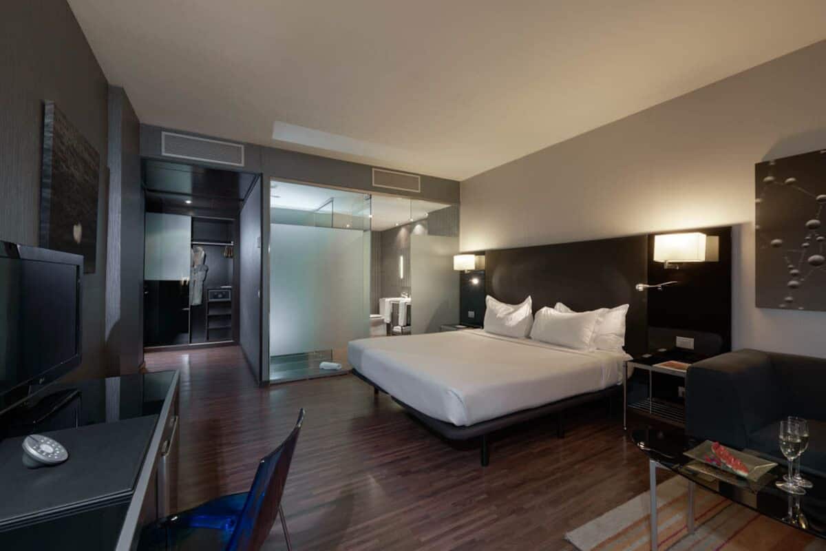 Minibar, in-room safe, desk, blackout curtains