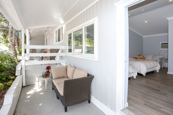 Habitación doble | Terraza o patio