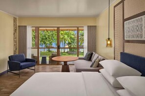 Kamar Deluks, 1 Tempat Tidur King, pemandangan samudra | Pemandangan pantai/laut