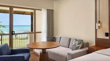 Vue sur la plage/lâocĂ©an