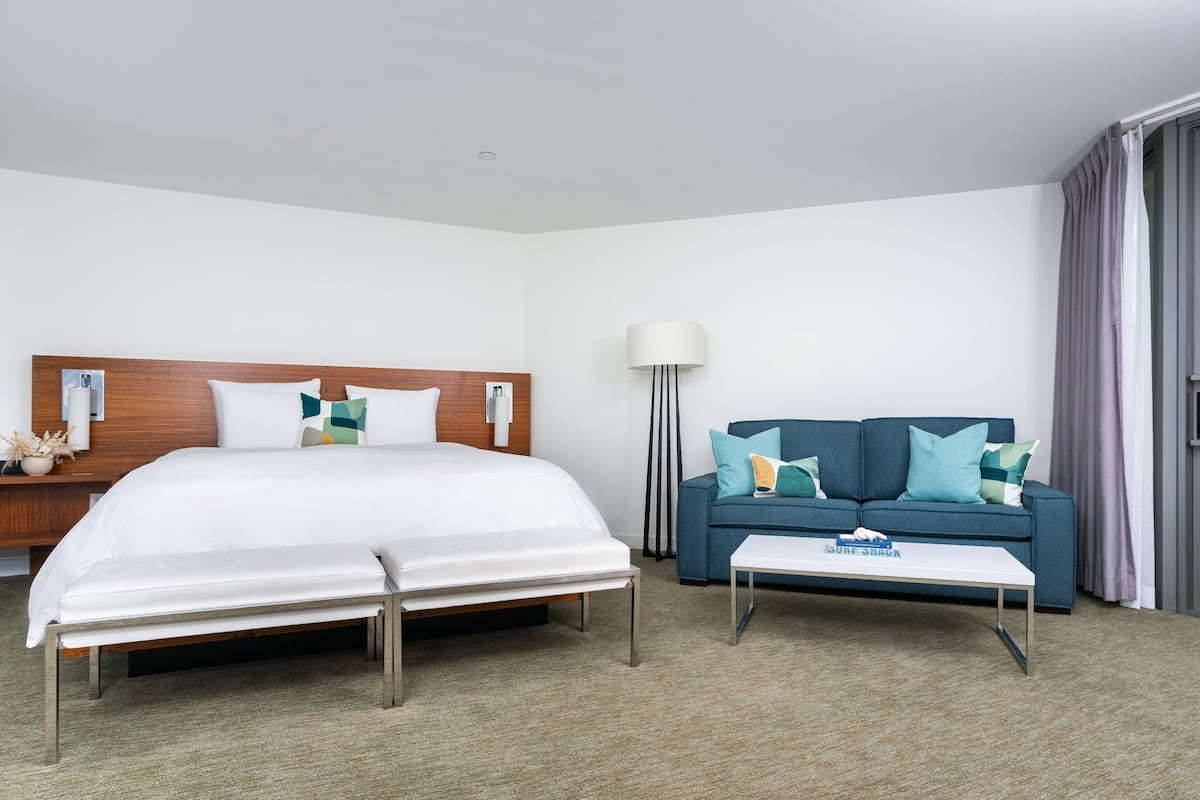 1 habitación, ropa de cama de alta calidad y colchones Tempur-Pedic