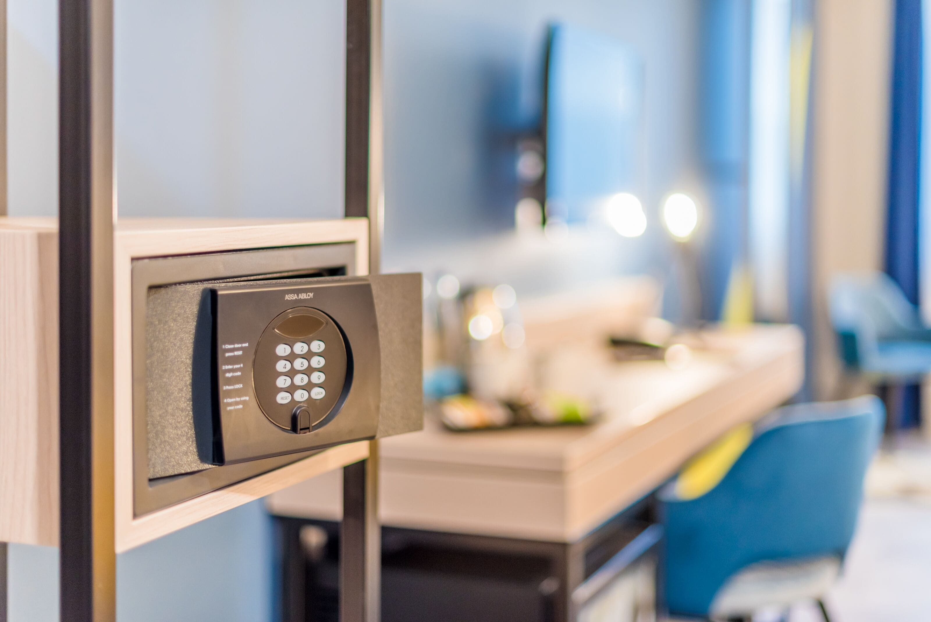 in-room safe, blackout curtains, iron/ironing board, free wifi