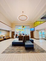 Sala de estar en el lobby