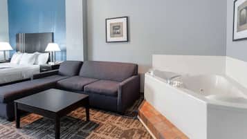 Suite, 1 chambre, non-fumeur, bain Ă remous (1 King)