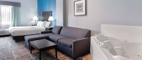 Premium bedding, desk, iron/ironing board, free cots/infant beds