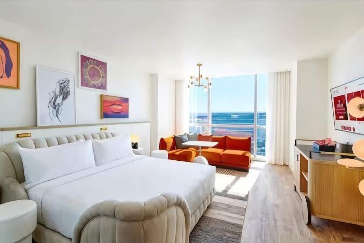 In-room safe, desk, blackout curtains, iron/ironing board