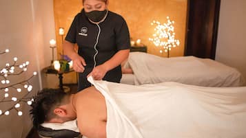 Espace de soins pour les couples, soins corporels