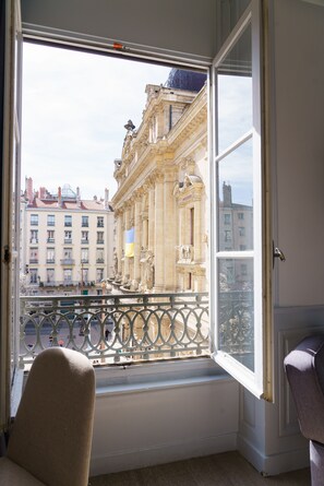 Vue depuis l’hébergement 