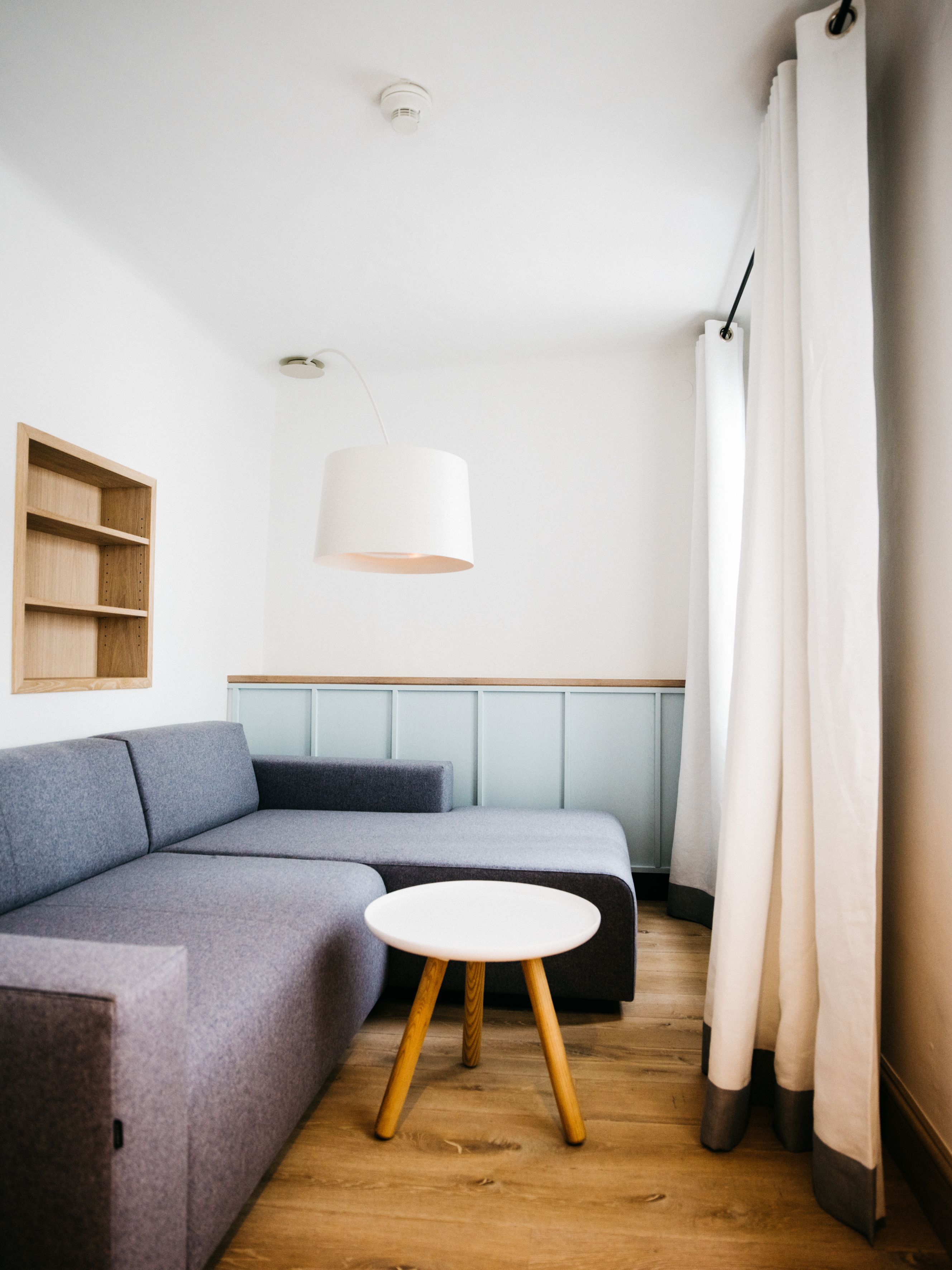 Design-suite - 2 soveværelser | Allergivenligt sengetøj, pengeskab på værelset, individuel indretning