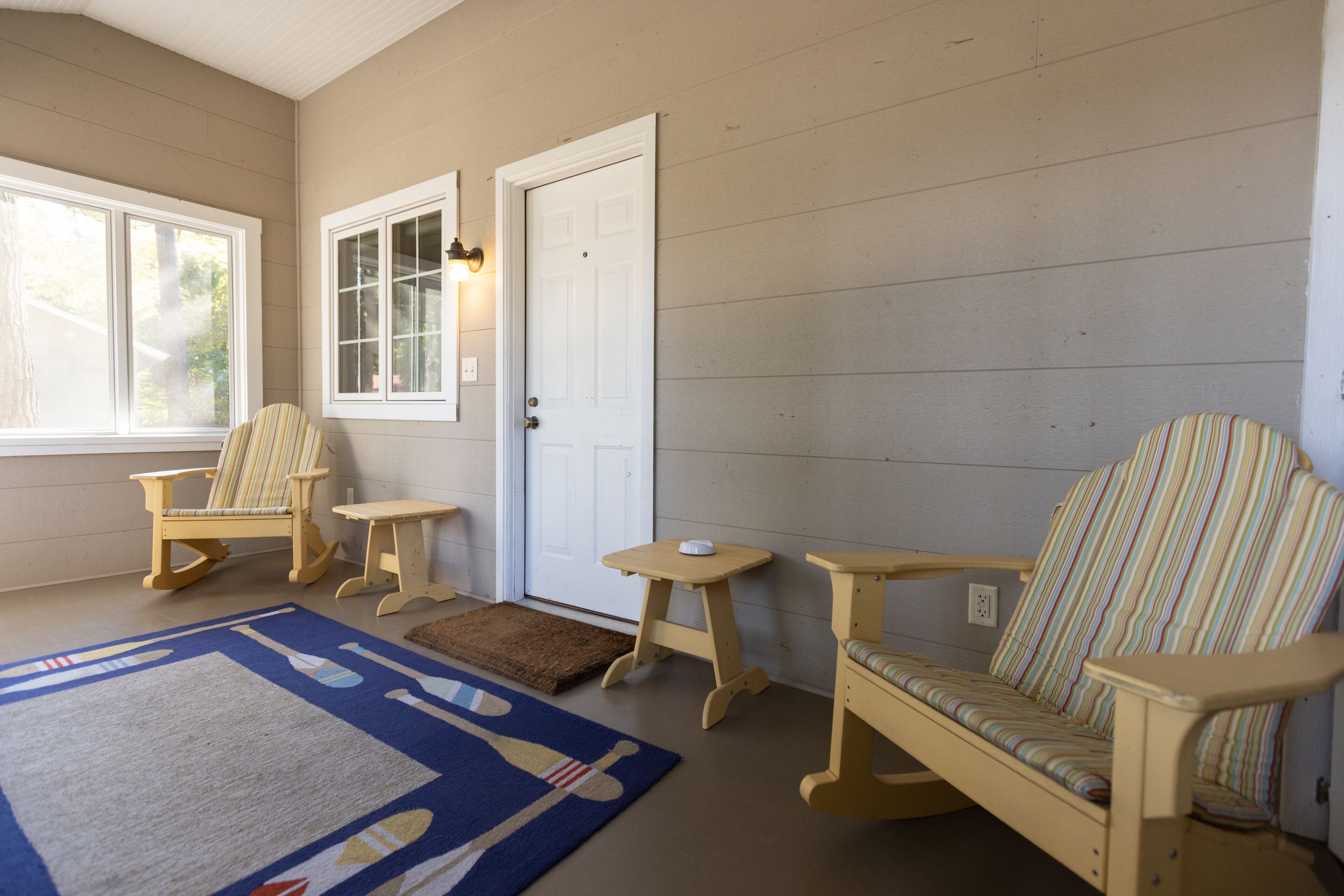 second row studio cottage w/ screen porch | view from room