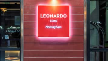 Overnatningsstedets facade