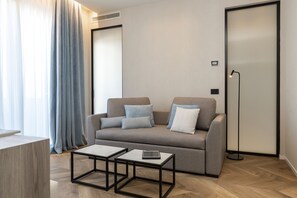 Suite – exclusive | Minibar, safe på rommet, lydisolert og wi-fi (inkludert)