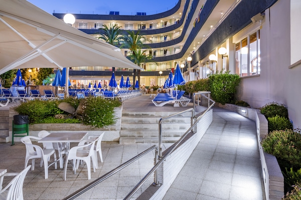 Indoor pool, 2 outdoor pools, open 10:00 AM to 8:00 PM, pool umbrellas