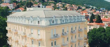 Façade de l’hébergement