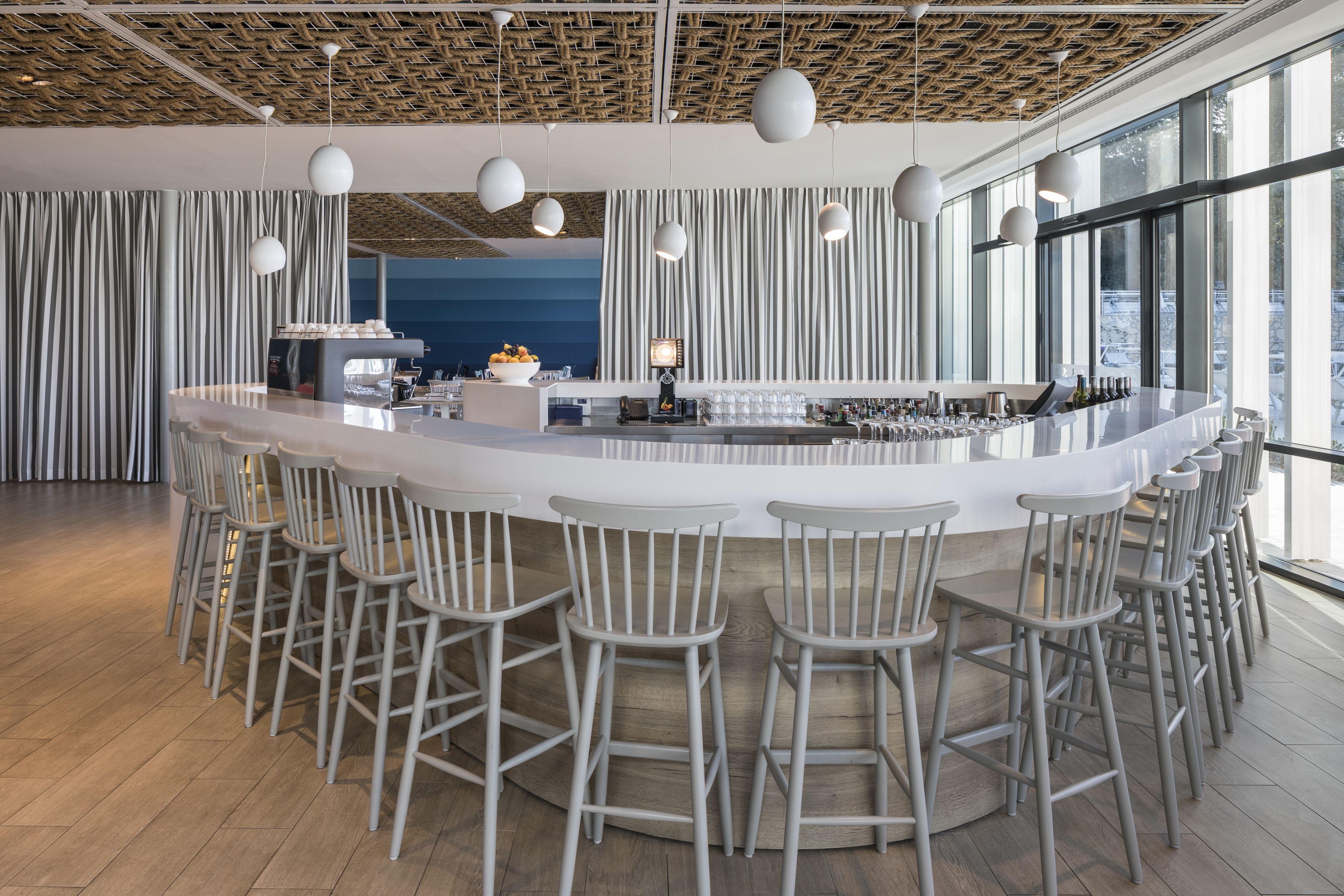 Ocean views, open daily