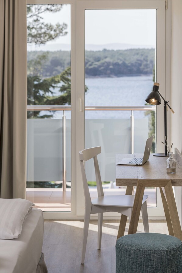 Vue sur la plage/l’océan