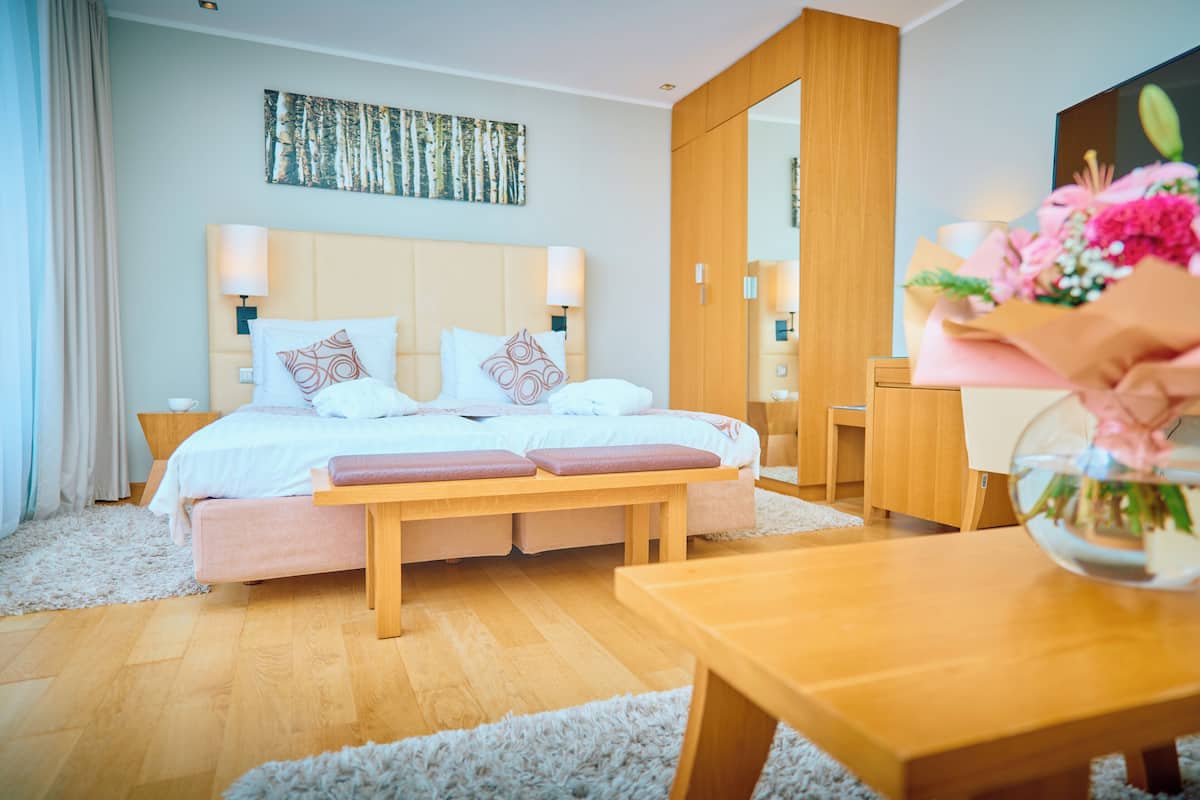ห้องสแตนดาร์ดดับเบิลหรือทวิน, วิวเมือง | มินิบาร์, ตู้นิรภัยในห้องพัก, โต๊ะทำงาน, เปล/เตียงเด็กอ่อน (ฟรี)