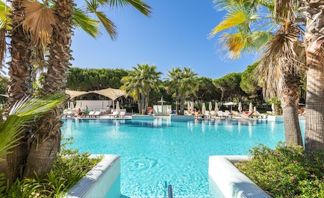 Indoor pool, outdoor pool, open 8 AM to 8 PM, pool umbrellas. TUI BLUE Isla Cristina Palace - Adults Only Recommended