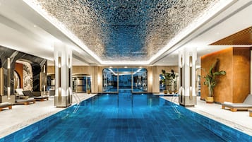 2 Innenpools, 2 Außenpools, Cabañas (gegen Gebühr), Sonnenschirme