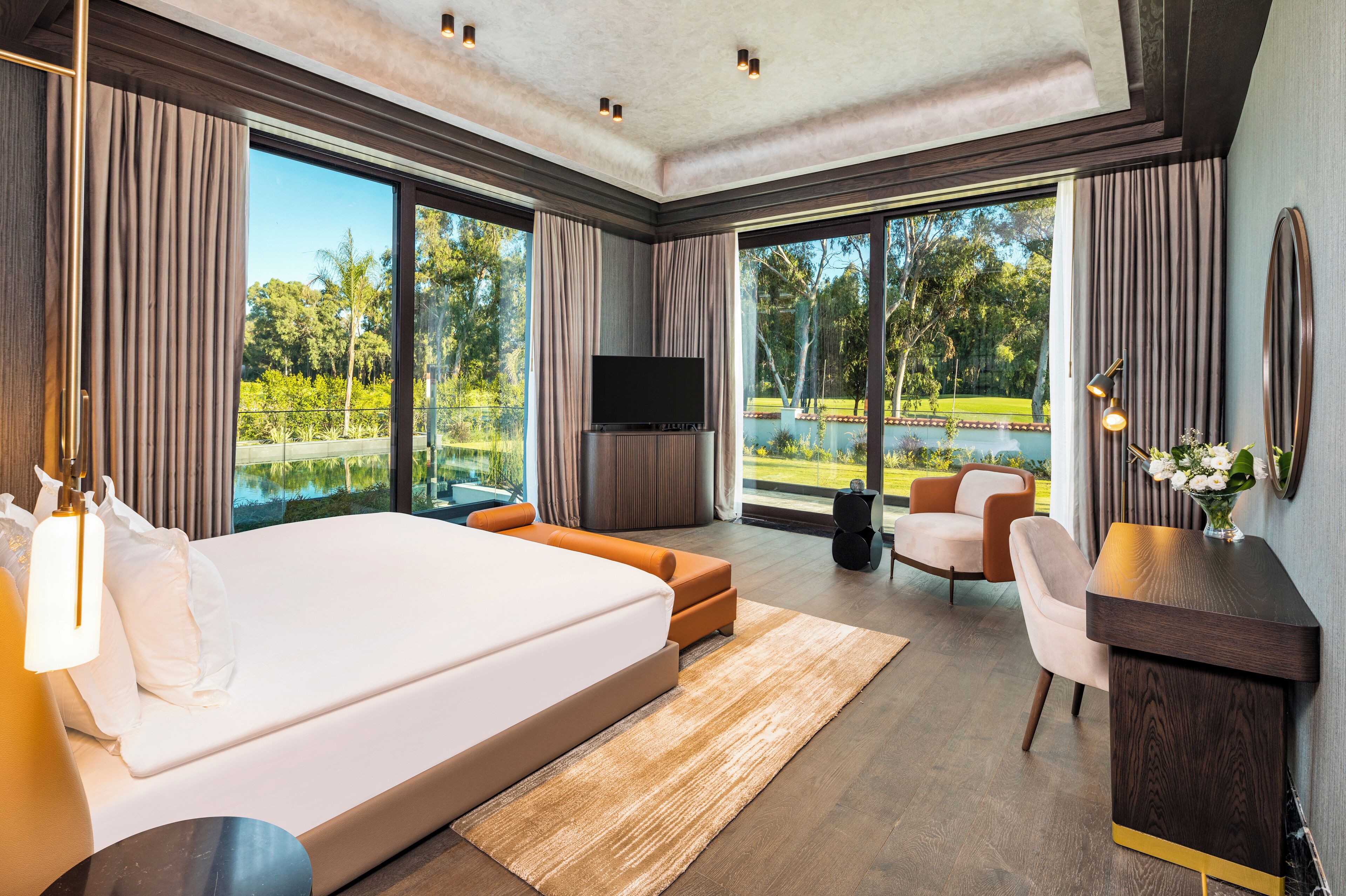 Villa - flera sängar (Sultan Villa) | Sängtillbehör av högsta kvalitet och duntäcken