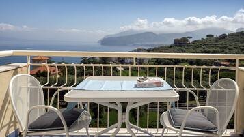 Uitzicht vanaf balkon