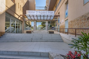 Entrée de l’hébergement