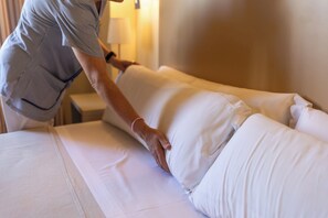 1 Schlafzimmer, Zimmersafe, individuell dekoriert, Verdunkelungsvorhänge