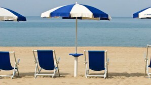 Private beach - Marina Club Hotel (Cellole)