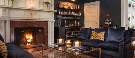 Sala de estar en el lobby