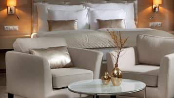 Executive Apartment | Living area | LED TV, pay films